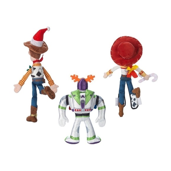 Disney’s Toy Story Holiday Plush Set - Buzz, Woody, and Jessie - NWT - Picture 3 of 5